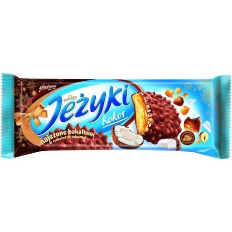 CIASTKA JEŻYKI Z KOKOSEM JUTRZENKA 140G