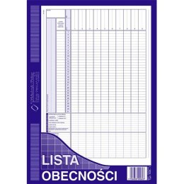 LISTA OBECNOŚCI (OFFSET) MICHALCZYK I PROKOP A4