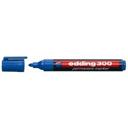 MARKER PERMANENTNY EDDING 300, NIEBIESKI