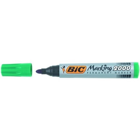 Marker permanentny BiC Marking 2000, ZIELONY