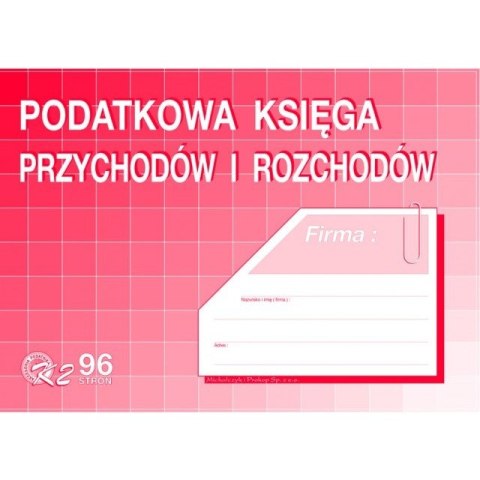 PODATKOWA KSIĘGA PRZYCH. I ROZCH.. 96 K (OFFSET) MICHALCZYK I PROKOP A4