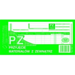 PRZYJĘCIE MATERIAŁU Z ZEWNĄTRZ (WIELOKOPIA) MICHALCZYK I PROKOP 1/3 A4