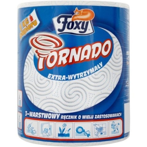 Ręcznik w rolce Foxy Tornado białe