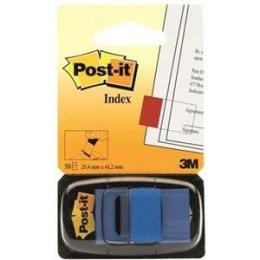 ZAKŁADKI POST-IT 25 X 43 MM 680-2 NIEBIESKIE 50 KARTEK