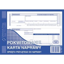 POKWITOWANIE KARTA NAPRAW