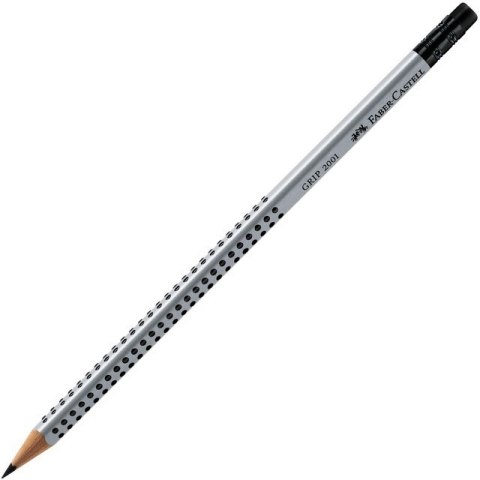 OŁÓWEK FABER-CASTELL GRIP 2001 "B" z GUMKĄ