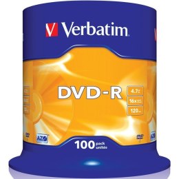 PŁYTY VERBATIM DVD-R CAKE (100)