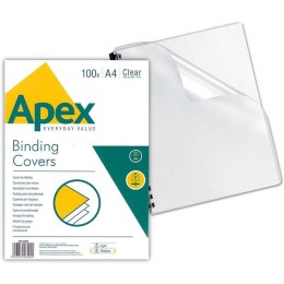 OKŁADKI DO BINDOWNICY APEX A4/200µm TRANSPARENTNE (100)