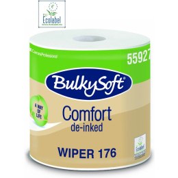 Czyściwo w rolce BulkySoft 176m 2w celuloza białe