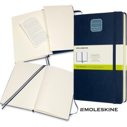 Notatnik Moleskine Classic L (13x21cm) gładki niebieski