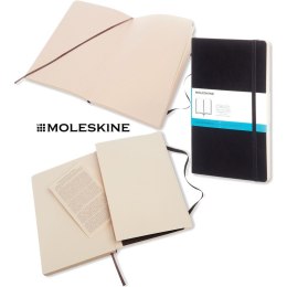 Notatnik Moleskine Classic L (13x21cm) kropki czarny