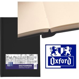 Szkicownik Oxford Sketchbook A5/96k czarny