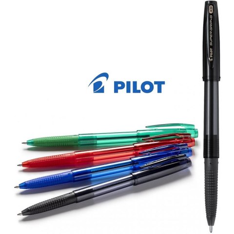 Długopis olejowy Pilot Super Grip G (XB), ZIELONY