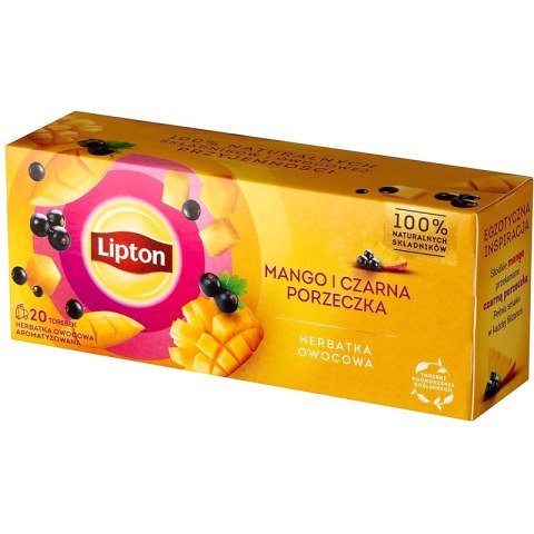 Herbata Lipton Mango i czarna porzeczka (20)