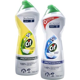 Mleczko do czyszczenia Cif Professional 750ml Lemon, LEMON