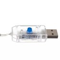 Kurtyna świetlna 138 LED USB multicolor KŚ19742